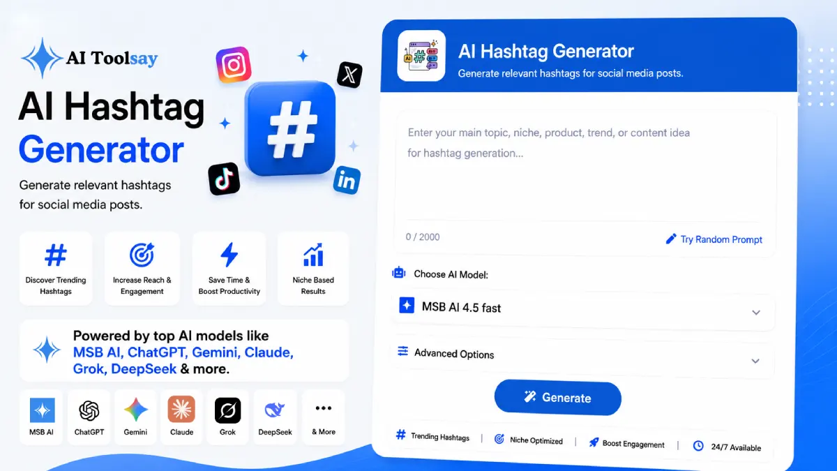 AI Hashtag Generator